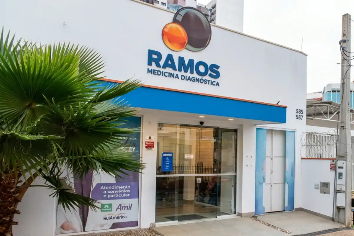 Recepção de unidade Ramos Medicina Diagnóstica