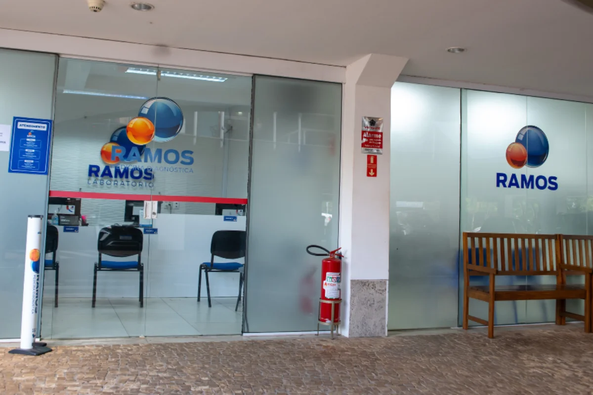 Recepção de unidade Ramos Medicina Diagnóstica